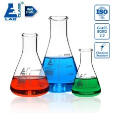 Conical Flask 2000ml (Erlenmeyer Flask) Borosilicate Glass Chemical Resistant  CH0424I LABGLASS USA
